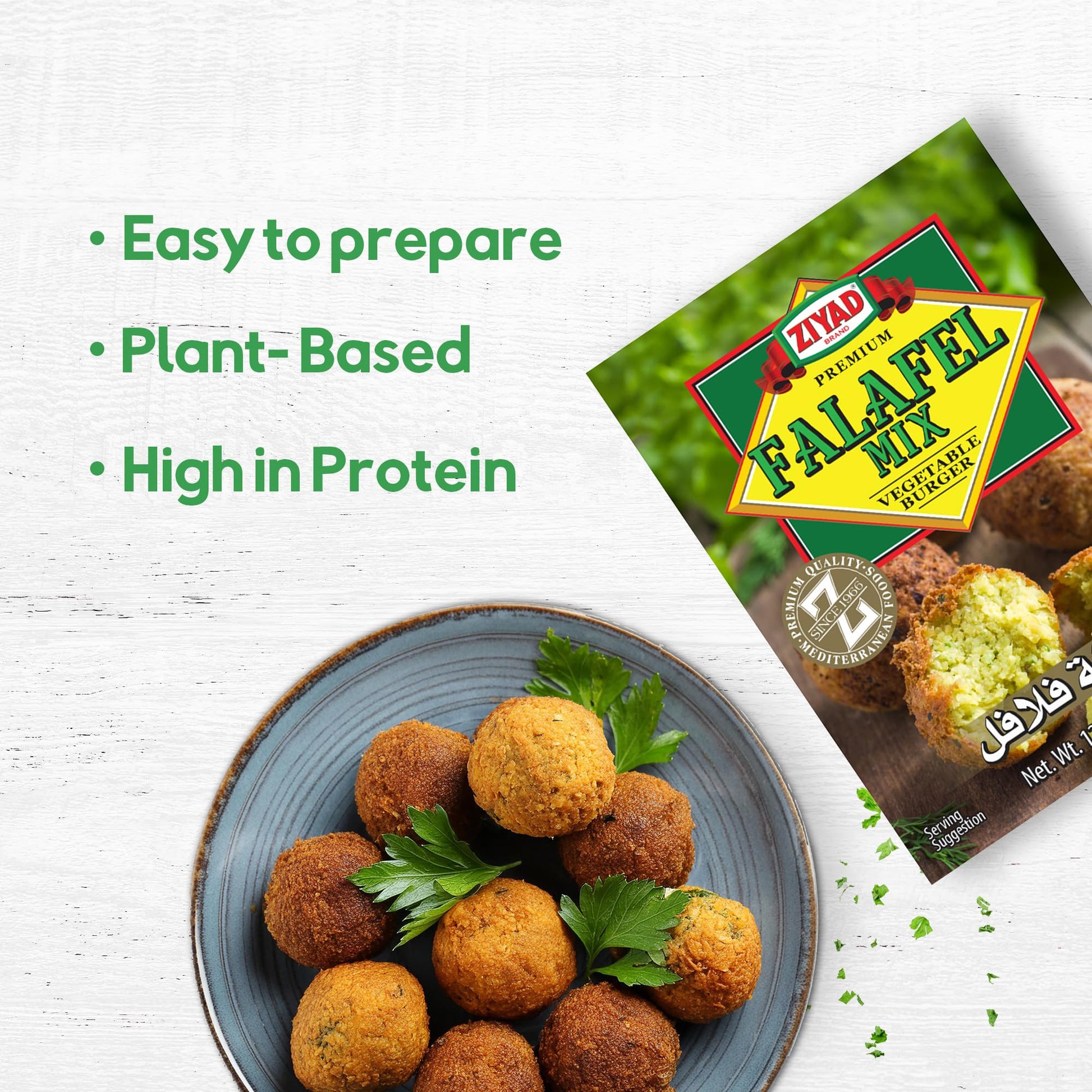 Product image of Ziyad Premium Falafel Dry Mix 12 oz 12 oz