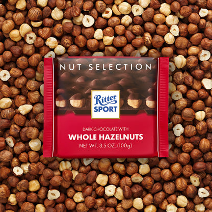 Product image of Ritter Sport Dark Chocolate Hazelnuts 3.5 oz 3.5 oz Pack of 10