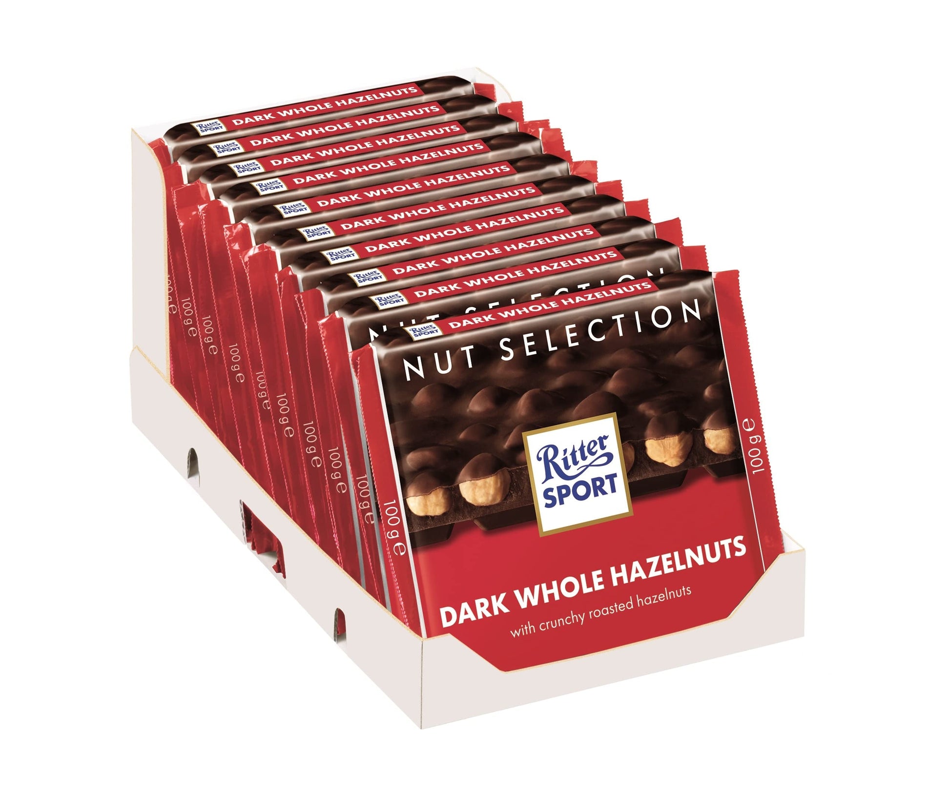 Product image of Ritter Sport Dark Chocolate Hazelnuts 3.5 oz 3.5 oz Pack of 10