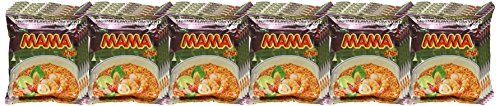 Product image of MAMA Shrimp Tom Yum Instant Noodles Hot and Spicy Thai Flavors No Trans Fat 2.12 oz 2.12 oz Pack of 30