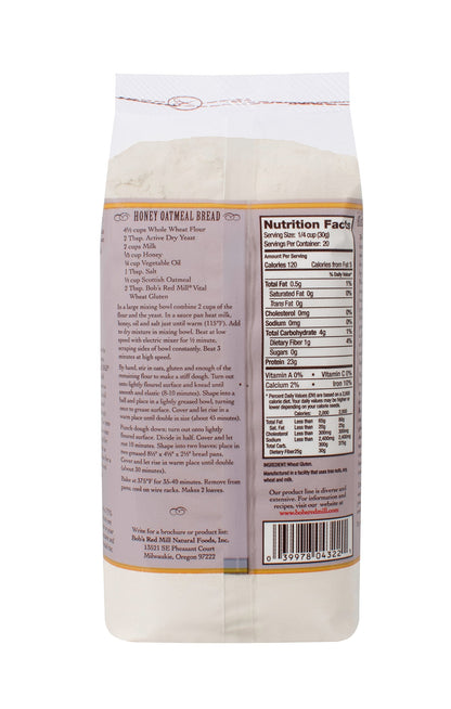 Product image of Bob's Red Mill Vital Wheat Gluten Flour 22 oz 22 oz
