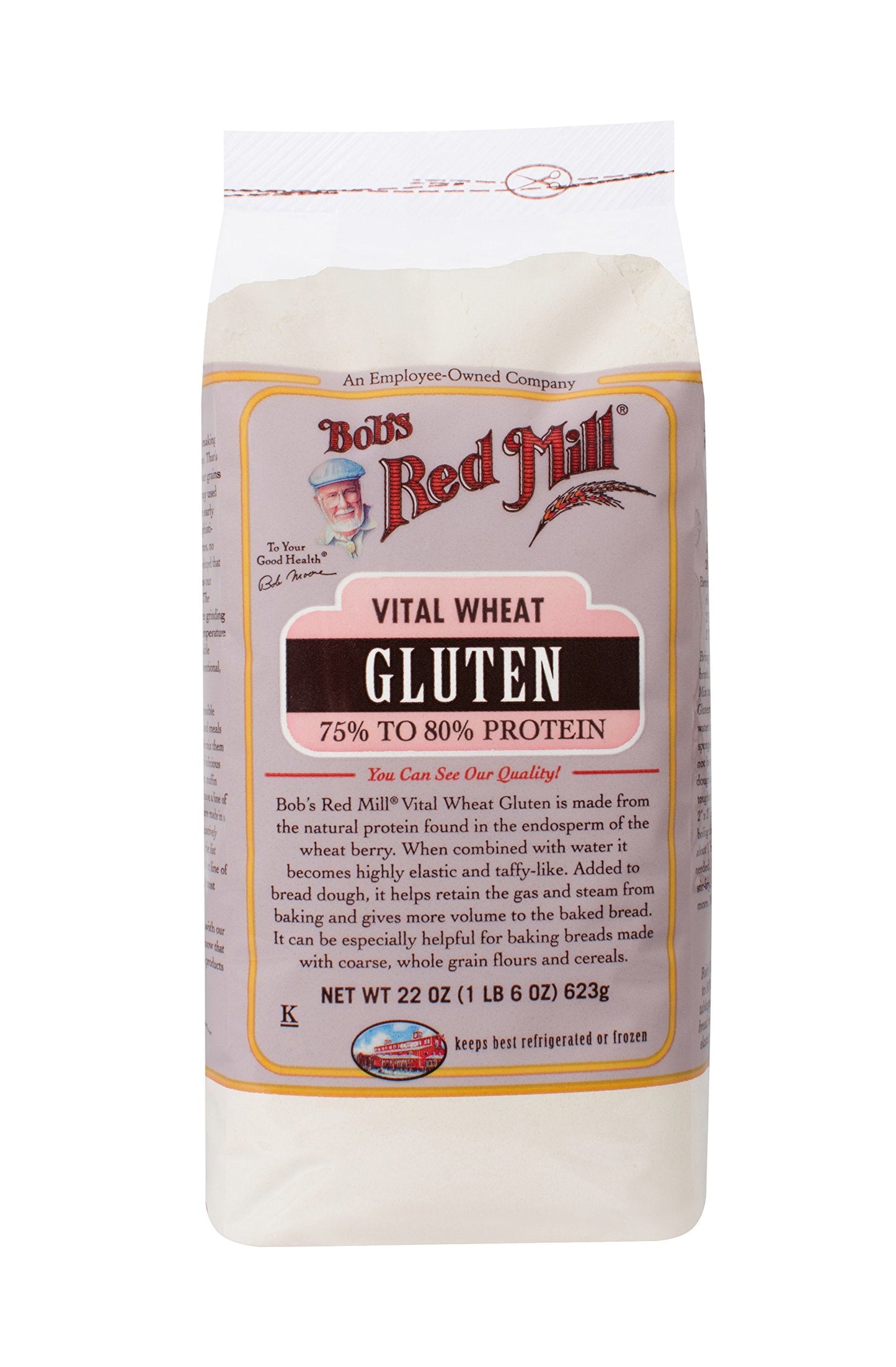 Product image of Bob's Red Mill Vital Wheat Gluten Flour 22 oz 22 oz