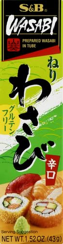 Product image of S and B Prepared Wasabi in Tube 1.52 oz 1.52 oz