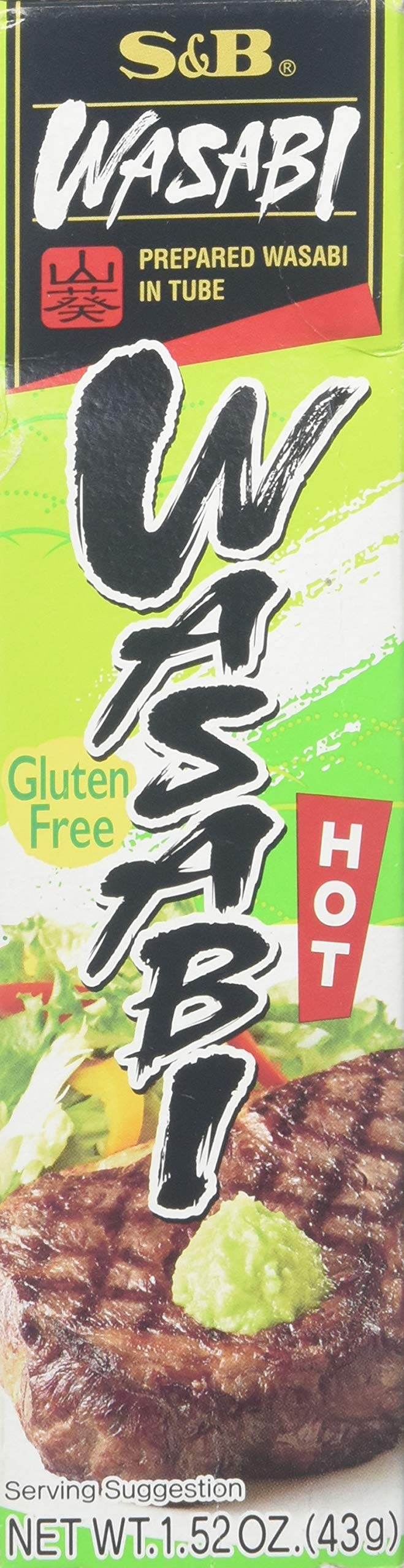 Product image of S and B Prepared Wasabi in Tube 1.52 oz 1.52 oz