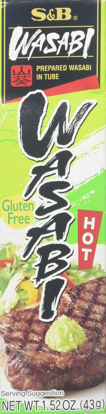 Product image of S and B Prepared Wasabi in Tube 1.52 oz 1.52 oz