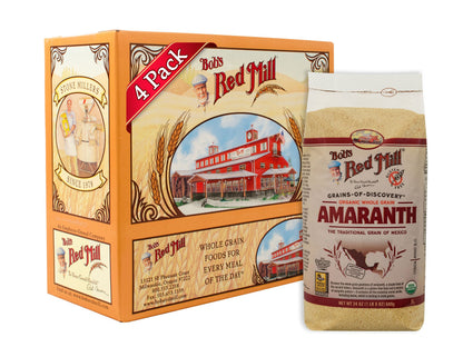 Product image of Bob's Red Mill Organic Whole Grain Amaranth 24 oz 24 oz Pack of 4