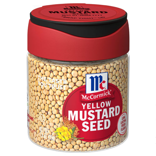 Product image of McCormick Yellow Mustard Seed Dried Plant 1.4 oz 1.4 oz