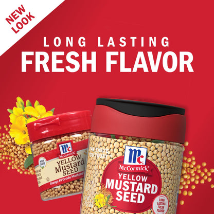 Product image of McCormick Yellow Mustard Seed Dried Plant 1.4 oz 1.4 oz