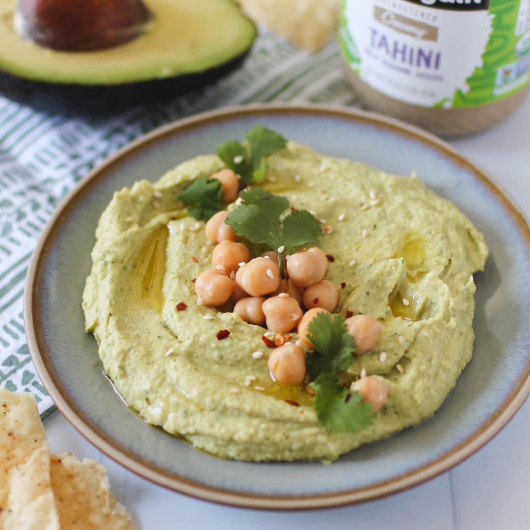 Product image of Once Again Organic Tahini Single Ingredient Vegan Non-GMO Kosher Gluten Free Pure Sesame Seeds Glass Jar 16