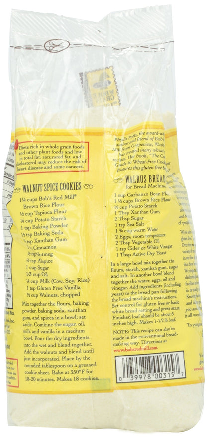 Product image of Bob's Red Mill Whole Grain Brown Rice Flour 1 lb