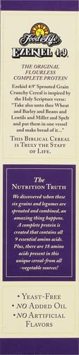 Product image of Food for Life Ezekiel 4:9 Organic Sprouted Grain Cereal Cinnamon Raisin 16 oz 16 oz
