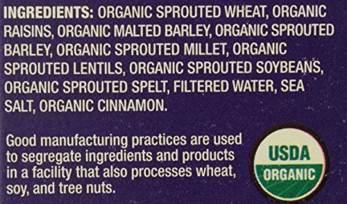 Product image of Food for Life Ezekiel 4:9 Organic Sprouted Grain Cereal Cinnamon Raisin 16 oz 16 oz