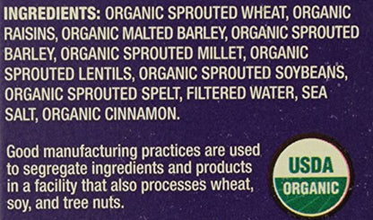 Product image of Food for Life Ezekiel 4:9 Organic Sprouted Grain Cereal Cinnamon Raisin 16 oz 16 oz