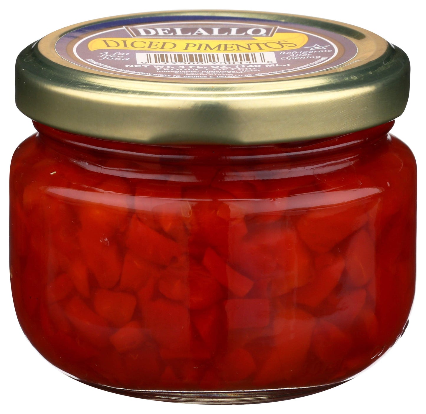 Product image of DeLallo Diced Pimentos 4 oz 4 oz
