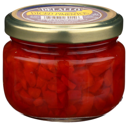 Product image of DeLallo Diced Pimentos 4 oz 4 oz