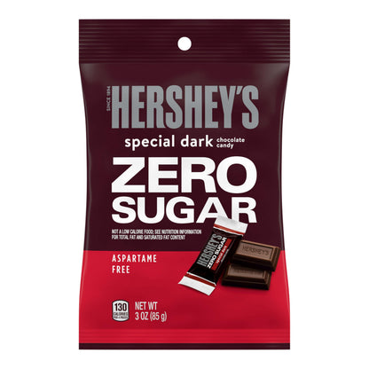 Product image of HERSHEY'S SPECIAL DARK Zero Sugar Chocolate Candy Bag 3 oz 3 oz