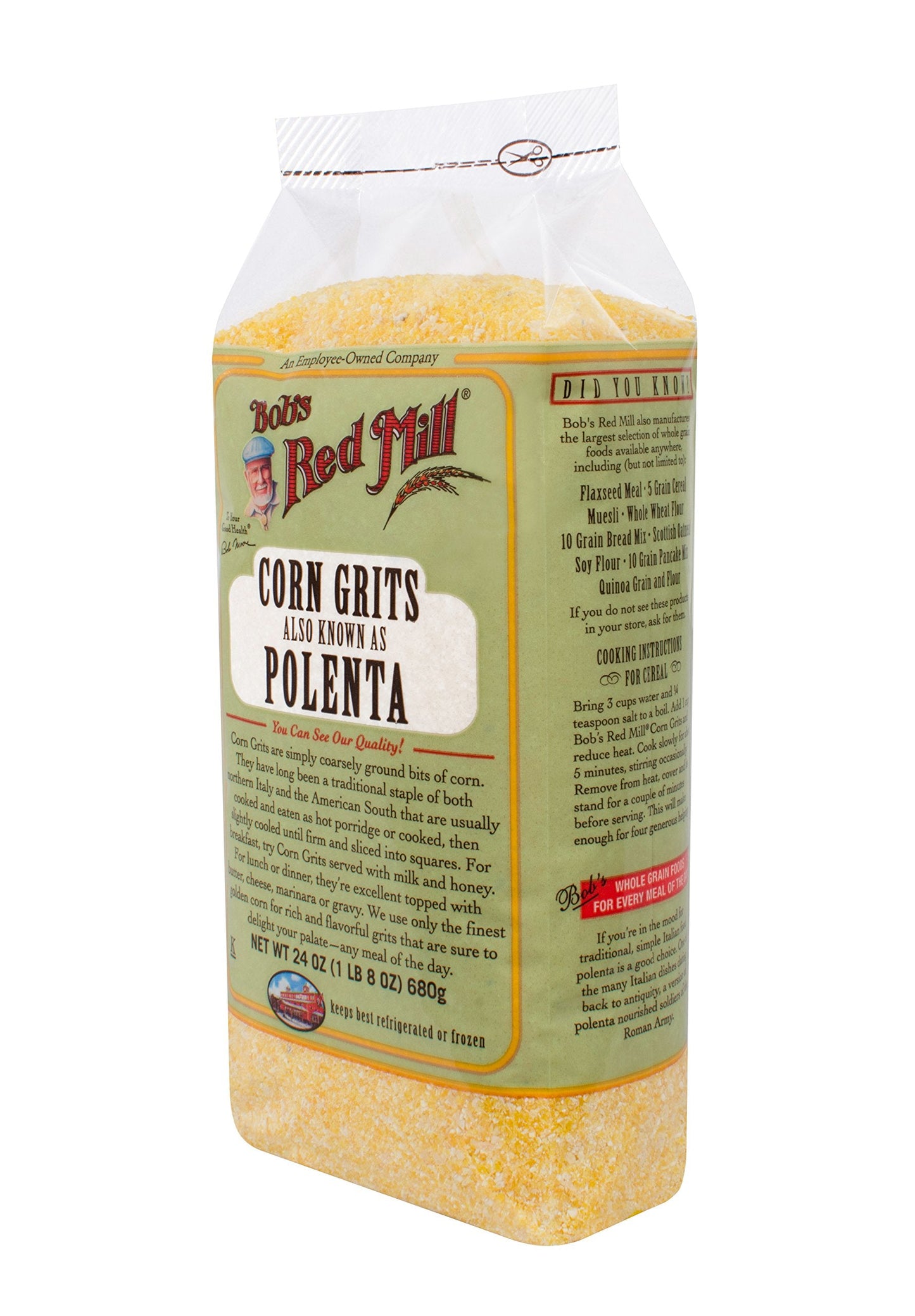 Product image of Bob's Red Mill Cooking Grits 24 oz 24 oz