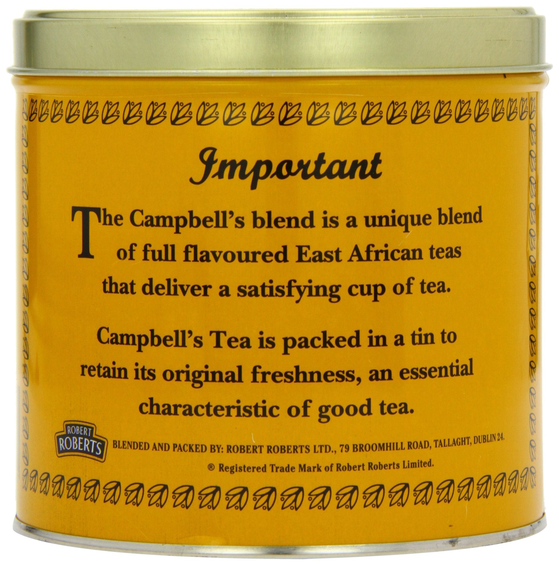 Product image of Robert Roberts Campbell's Perfect Tea 500 Gram 17.6 oz 500 g