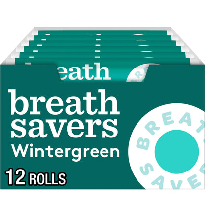 Product image of Breath Savers Wintergreen Sugar Free Breath Mints 0.75 oz 0.75 oz Pack of 24