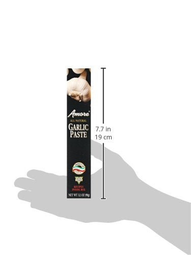Product image of Amore Vegan Garlic Paste In A Tube Non GMO Certified Made In Italy 3.2 oz 3.2 oz