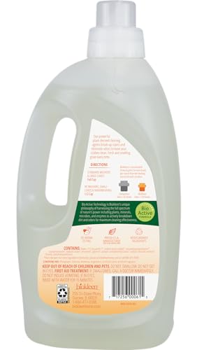 Product image of Biokleen Liquid Laundry Detergent Concentrated Citrus Essence 128 HE Loads Plant-Based Eco-Friendly