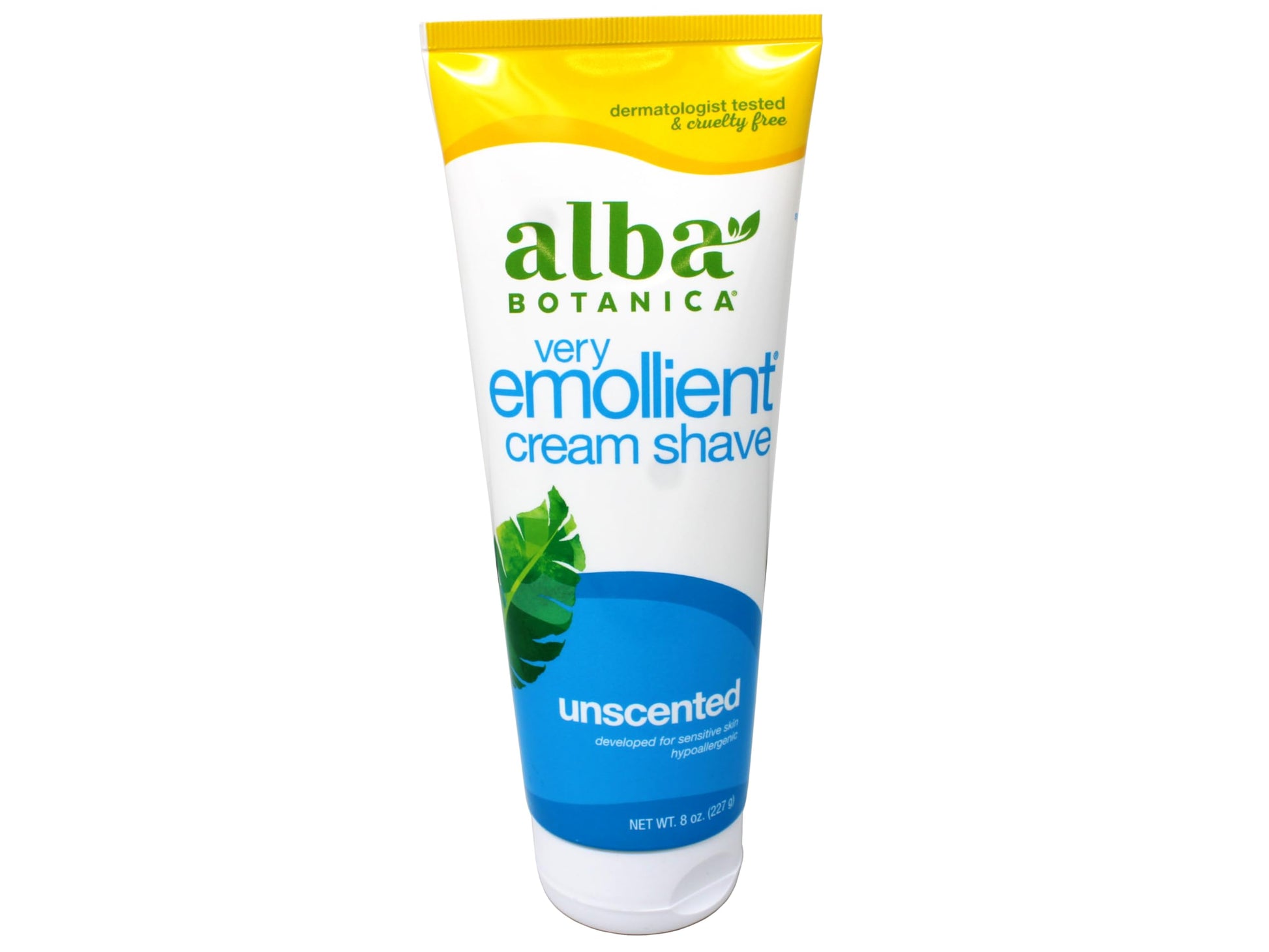 Product image of Alba Botanica Very Emollient Cream Shave Unscented 8 oz 8 oz