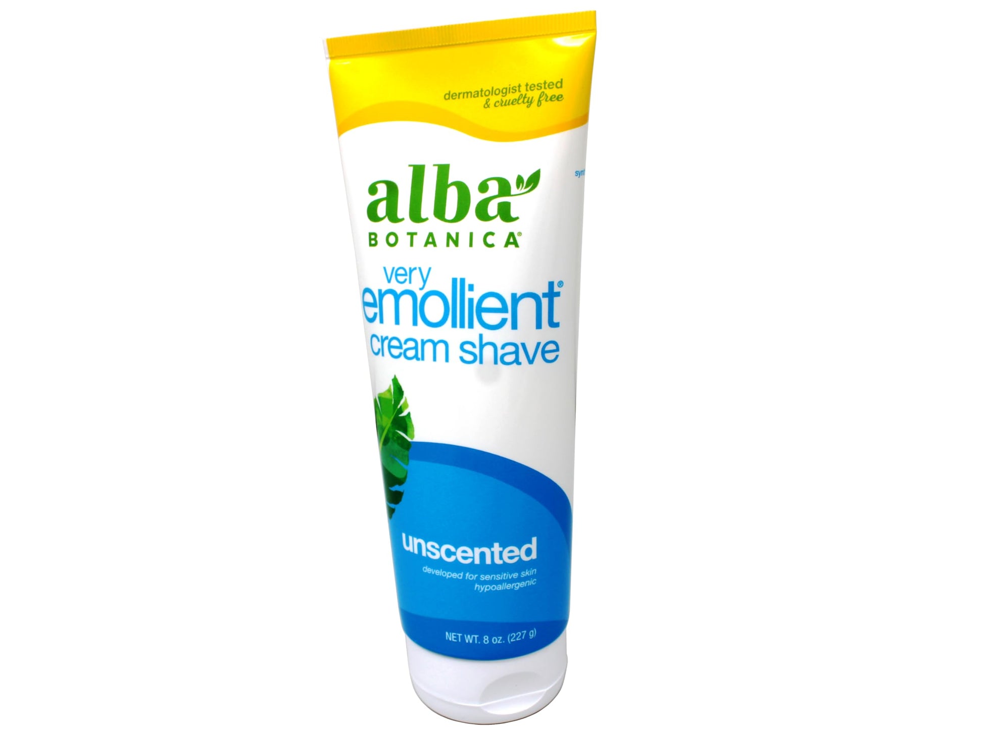 Product image of Alba Botanica Very Emollient Cream Shave Unscented 8 oz 8 oz