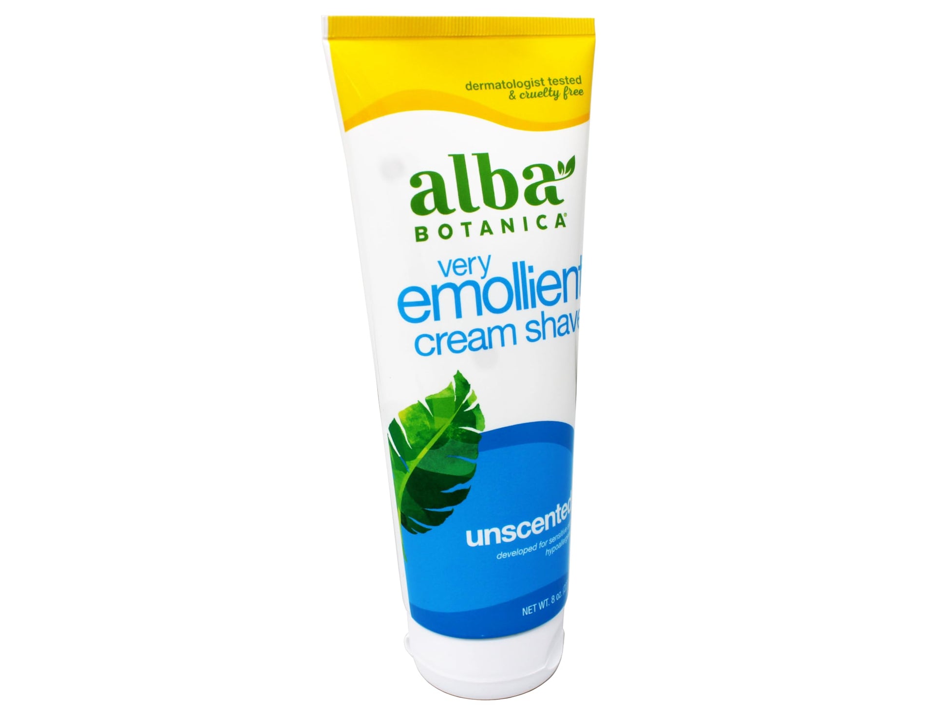Product image of Alba Botanica Very Emollient Cream Shave Unscented 8 oz 8 oz