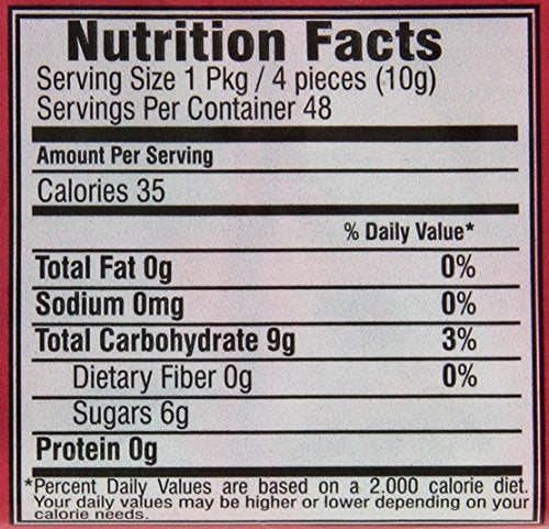 Product image of Frunas Fruit Chews Watermelon Flavor Pack of 48