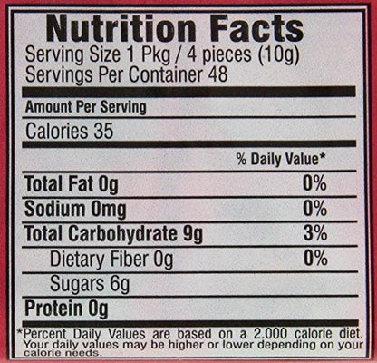 Product image of Frunas Fruit Chews Watermelon Flavor Pack of 48