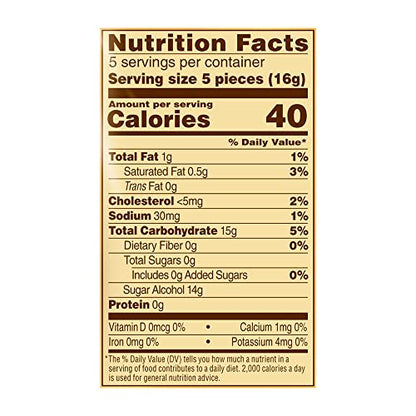 Product image of Werther's Original Hard Sugar Free Caramel Coffee Candy Bags 2.75 oz 2.75 oz Pack of 12