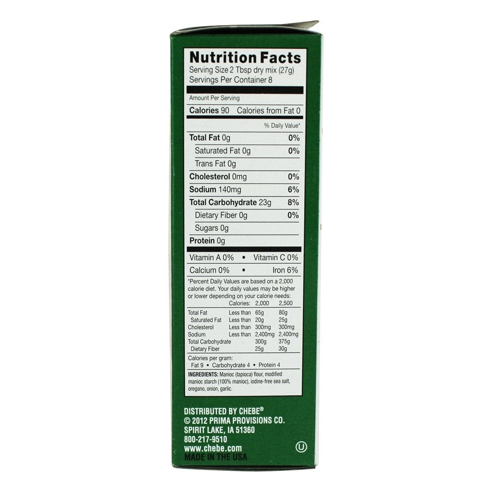 Product image of Chebe Bread Pizza Crust Mix Gluten Free 7.5 oz Box 7.5 oz Pack of 8