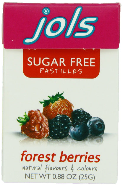 Product image of Jols Sugar Free Pastilles Forest Berry 0.88-oz Boxes Pack of 12