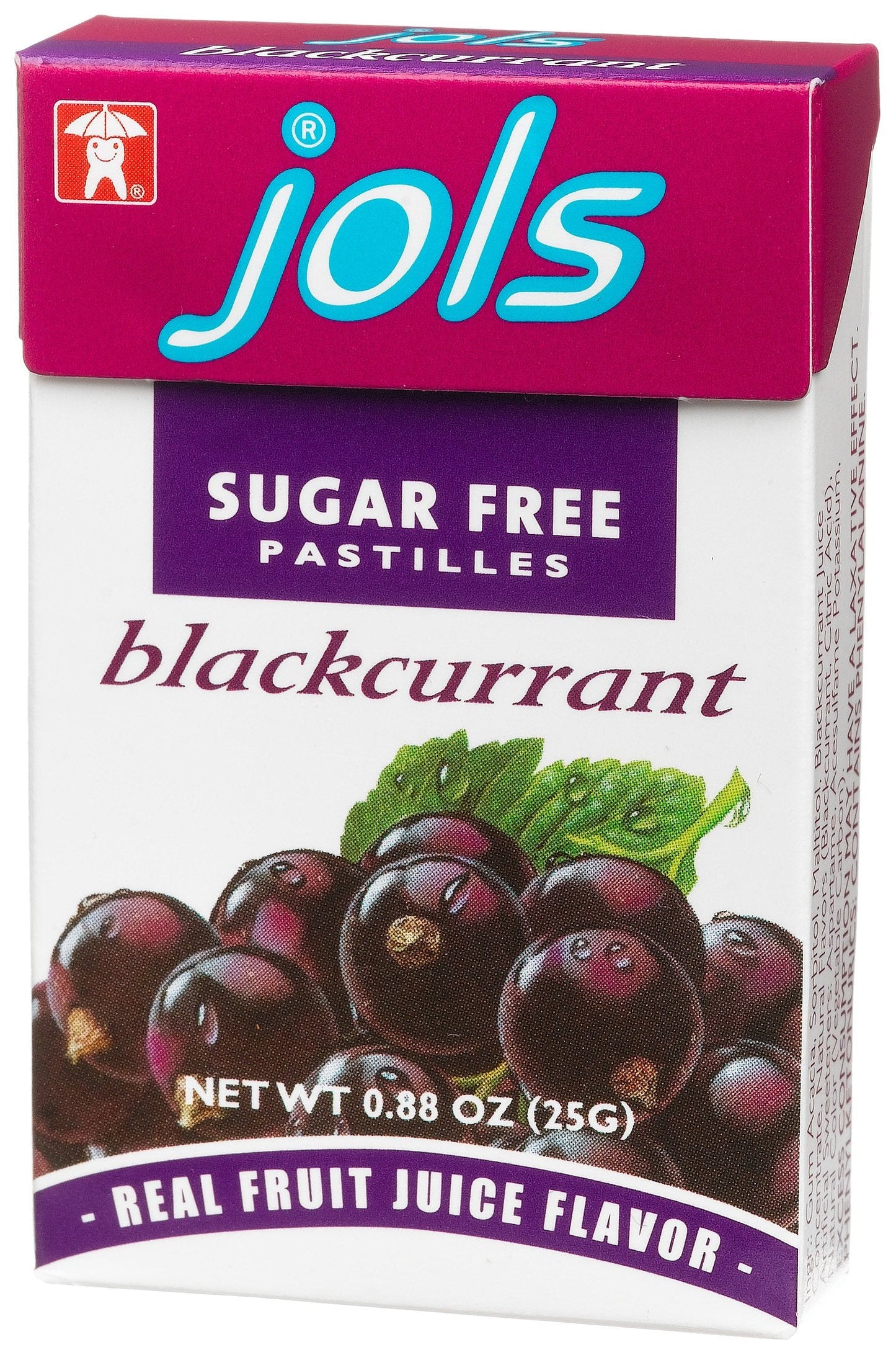 Product image of Jol's Sugar Free Pastilles Black Currant 0.88-oz Boxes Pack of 12