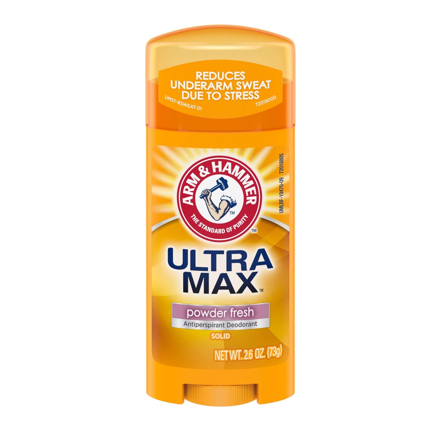 Product image of Arm and Hammer Ultra Max antiperspirant Solid Powder Fresh 2.6 oz 2.6 oz Pack of 6