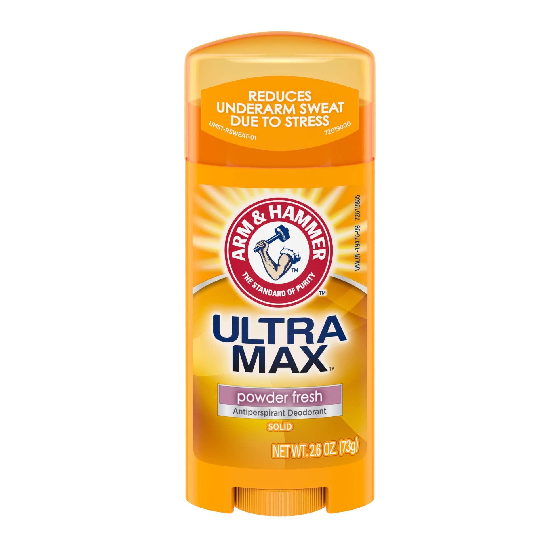 Product image of Arm and Hammer Ultra Max antiperspirant Solid Powder Fresh 2.6 oz 2.6 oz Pack of 6