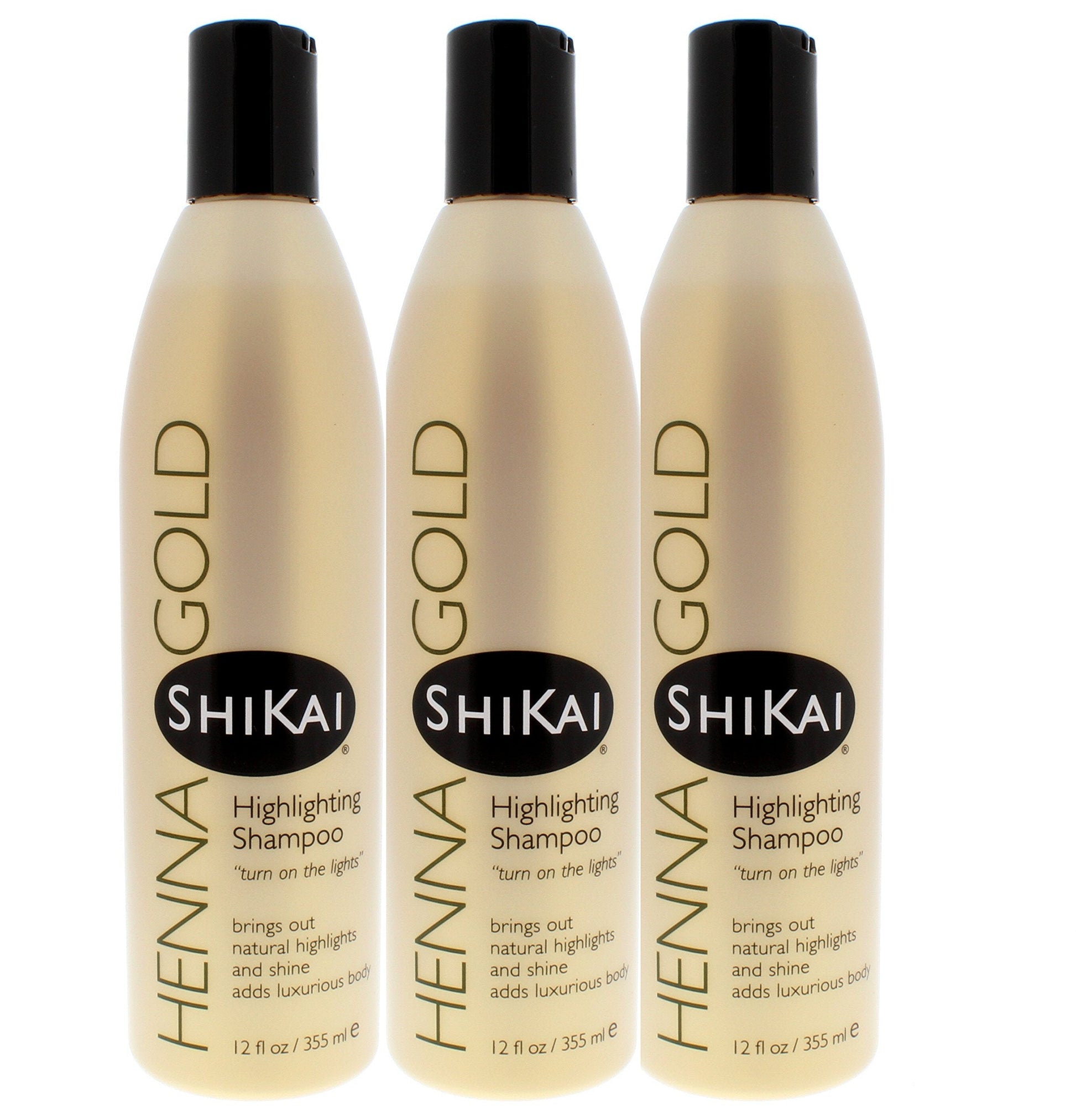 Product image of ShiKai Henna Gold Highlighting Shampoo Natural Fragrance Plant-Based Formula Non-Coloring Henna Brings Out