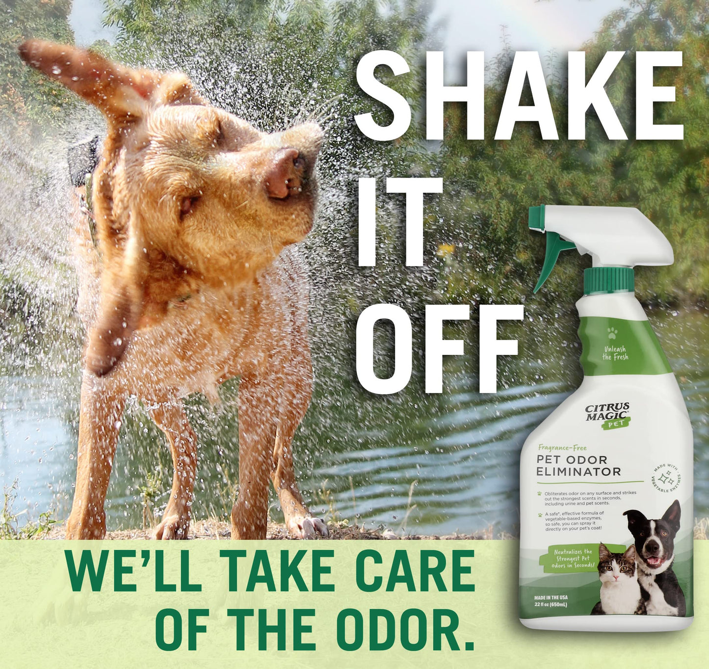 Product image of Citrus Magic Pet Odor Eliminator 22 fl oz 22 fl oz