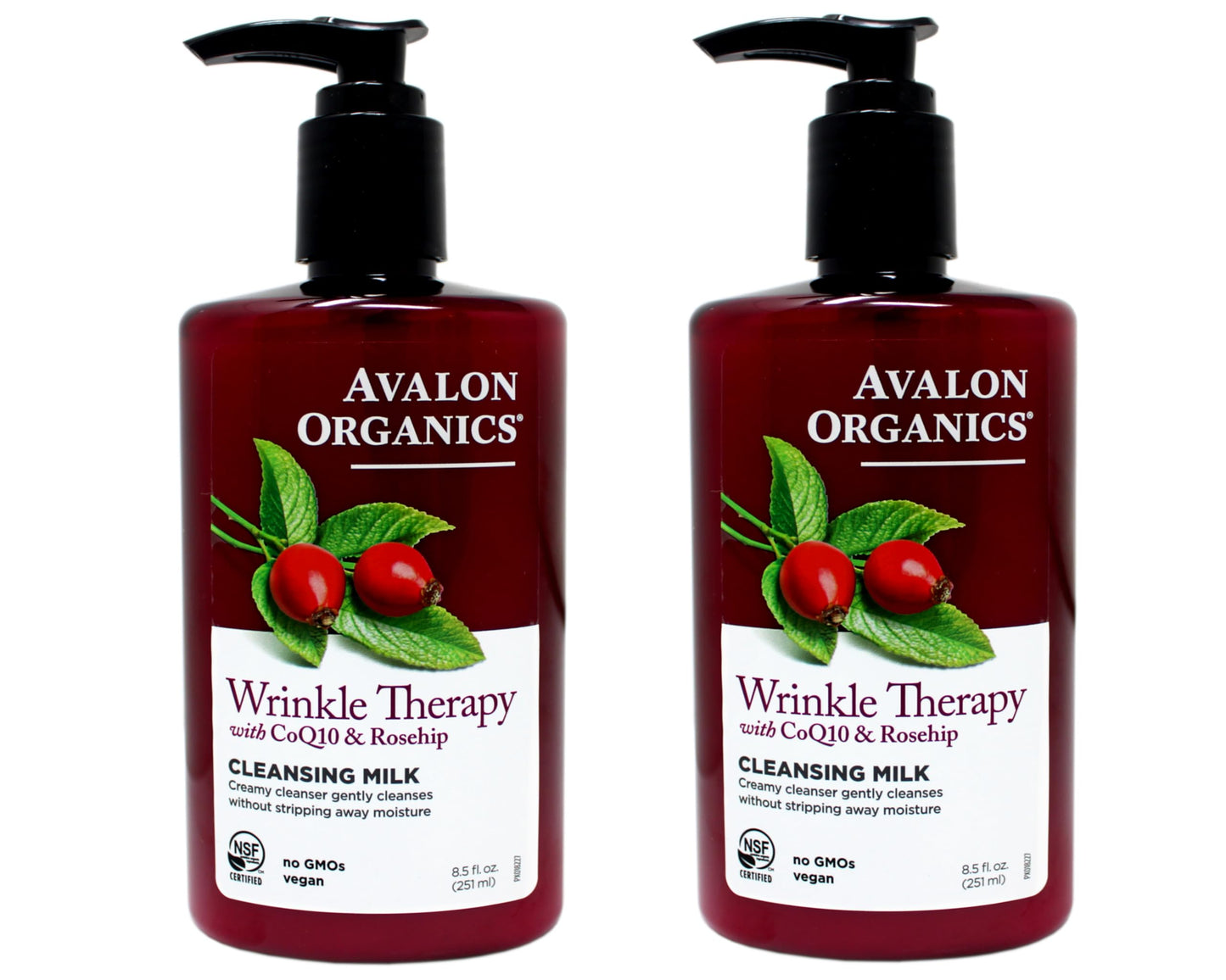 Product image of Avalon Organics CoQ10 Facial Cleansing Milk 8.5 fl oz 8.5 fl oz Pack of 2