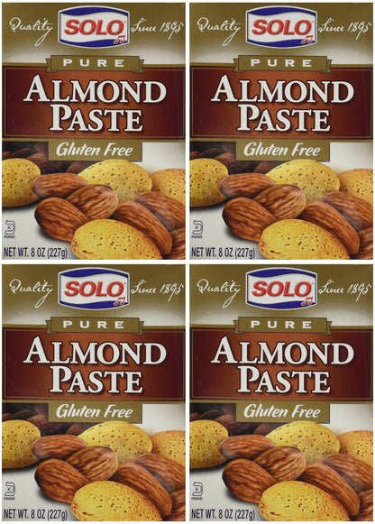 Product image of SOLO Almond Paste Gluten Free 8 oz Packages 8 oz Pack of 4