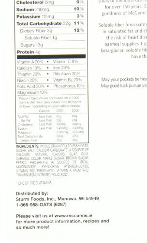 Product image of McCann's Irish Oatmeal Instant Oatmeal Maple and Brown Sugar Flavor 10 ct Boxes Pack of 6