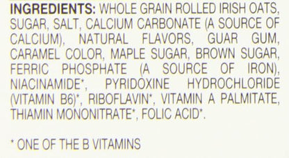 Product image of McCann's Irish Oatmeal Instant Oatmeal Maple and Brown Sugar Flavor 10 ct Boxes Pack of 6