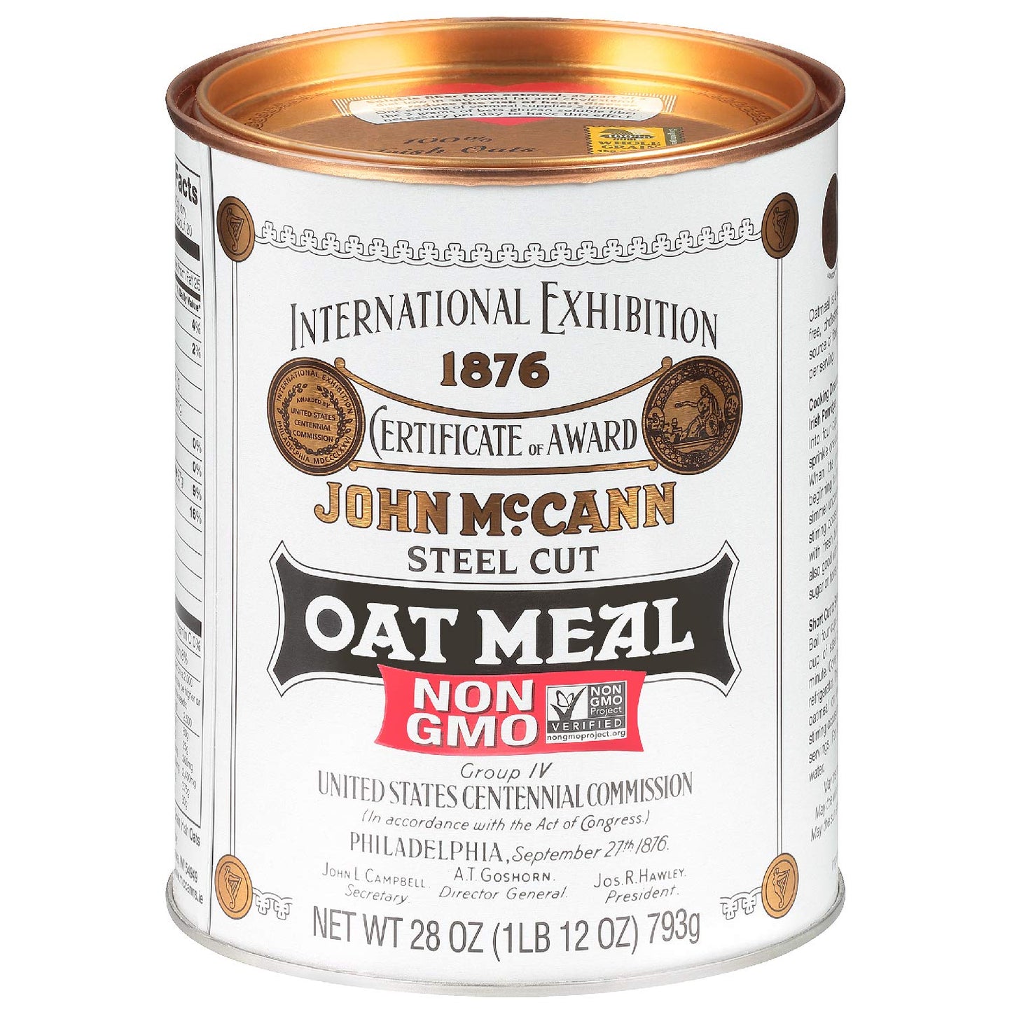 Product image of McCann's Irish Oatmeal Traditional Steel Cut 28 oz 28 oz Pack of 4