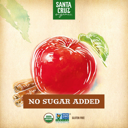 Product image of Santa Cruz ORGANIC Cinnamon Apple Sauce 6- Cups 4 oz 4 oz Pack of 4