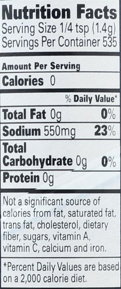 Product image of La Baleine Sea Salt Fine 26.5 oz Units 26.5 oz Pack of 4