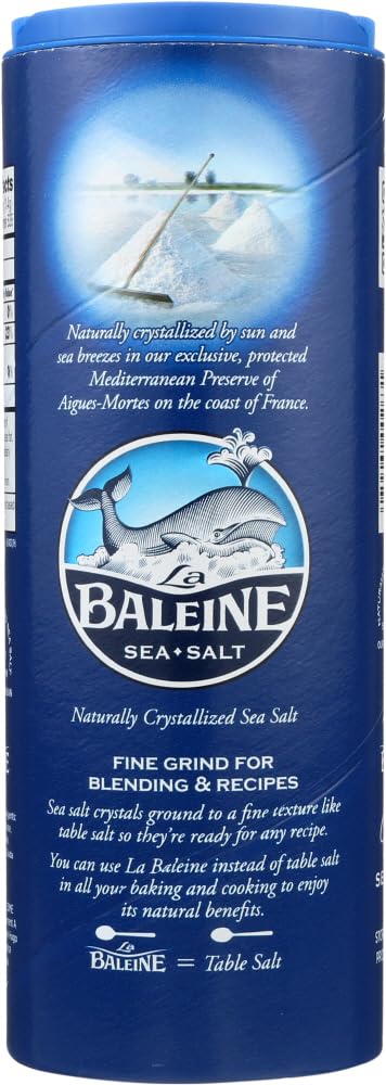 Product image of La Baleine Sea Salt Fine 26.5 oz Units 26.5 oz Pack of 4