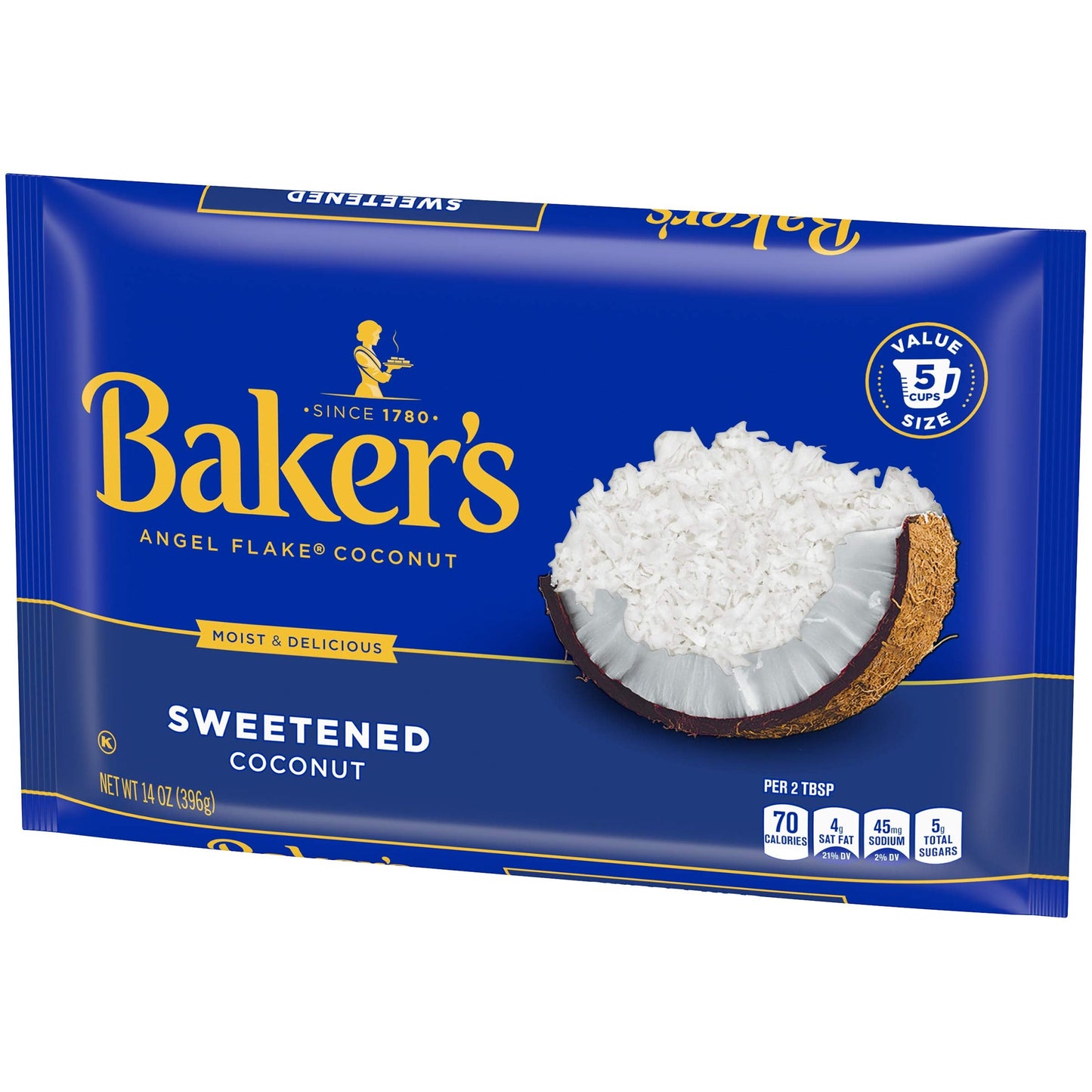 Product image of Baker's Angel Flake Coconut Bag 14 oz 14 oz Pack of 6