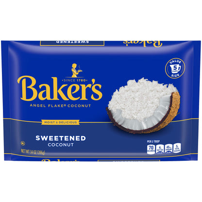 Product image of Baker's Angel Flake Coconut Bag 14 oz 14 oz Pack of 6