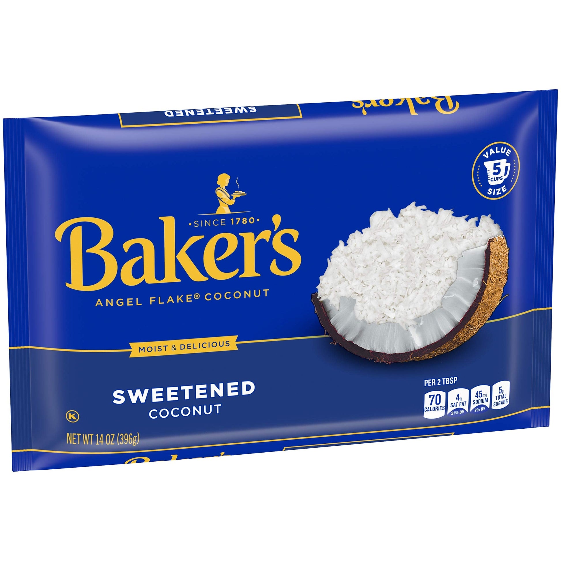 Product image of Baker's Angel Flake Coconut Bag 14 oz 14 oz Pack of 6