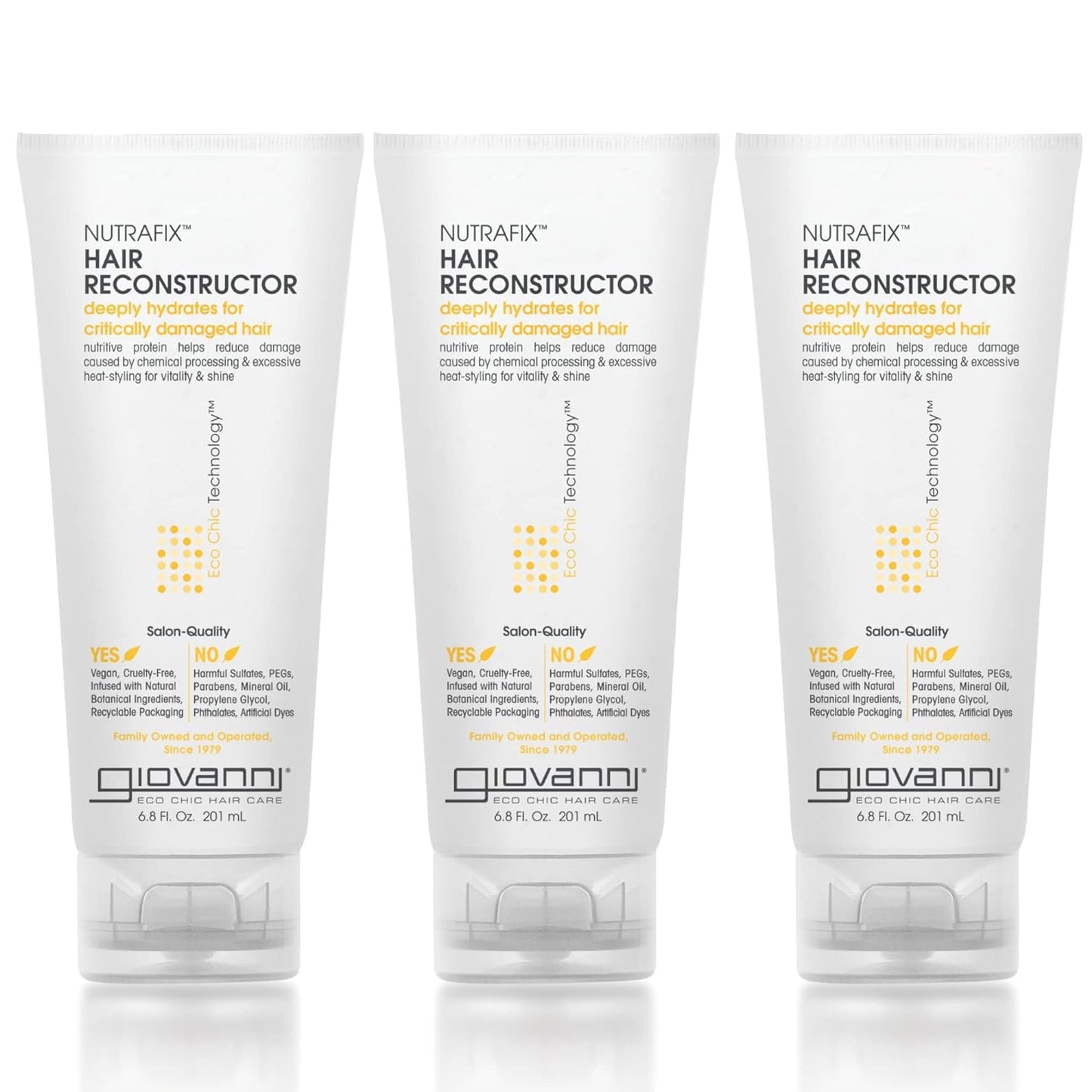 Product image of GIOVANNI Nutrafix Hair Reconstructor Moisturizing Repair Treatment For Damaged Hair Encourages Thickness and